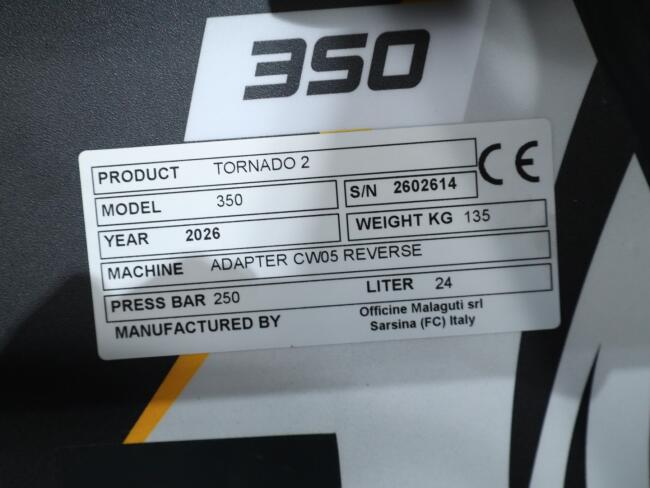 2026 Cangeo Tornado 350 - Stobbenfrees CW05 (24l/min) VK11012 | Aanbouwdelen | Stobbenfrees