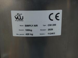 2026 VM Simply Air Compact CW 200 vacuüm grondzuiger