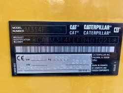 2019 Caterpillar M314F 1400uur! VV1038 | Graafmachine | Mobiele graafmachine