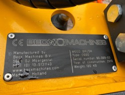 2020 Becx OB90 Onkruidborstel VV1076 | Aanbouwdelen | Onkruidborstel