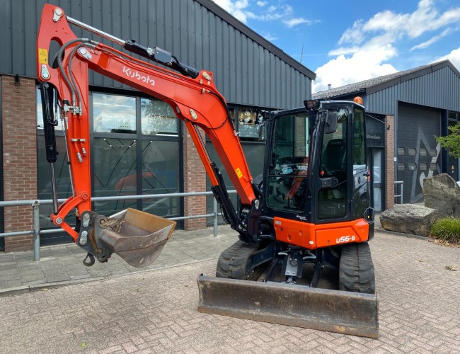 2021 Kubota U56-5 900uur! Minigraver VK6629 | Graafmachine | Minigraver