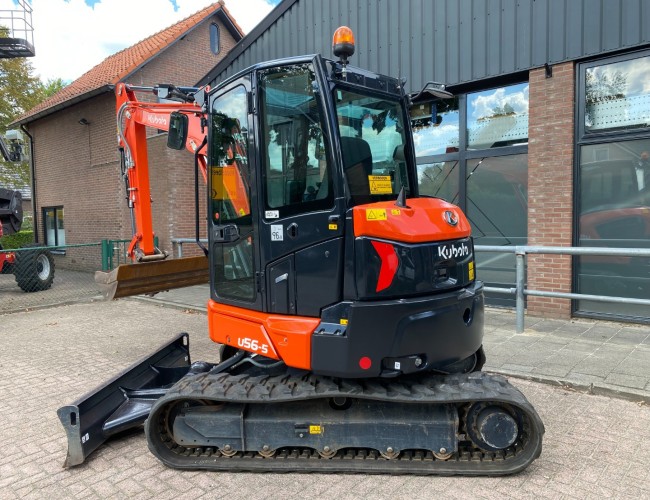 2021 Kubota U56-5 900uur! Minigraver VK6629 | Graafmachine | Minigraver