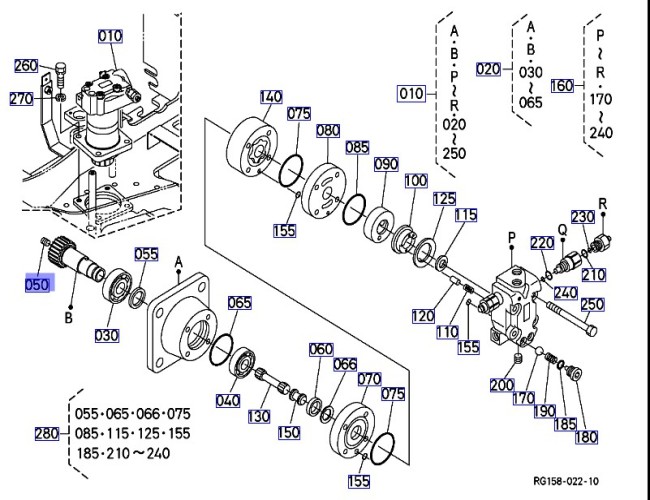 2021 VM Kubota Tandwiel Zwenkmotor KX41-3 / KX019-4 ADV51 | Overige | Diversen
