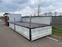 2010 Fliegl ZPS 180 Aanhangwagen 700cm 22ton laadvermogen VK7120 | Transport | Opleggers
