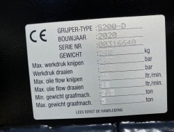 2021 Zijtveld S200 D VK7252 | Aanbouwdelen | Sloop/Sorteerknijpers